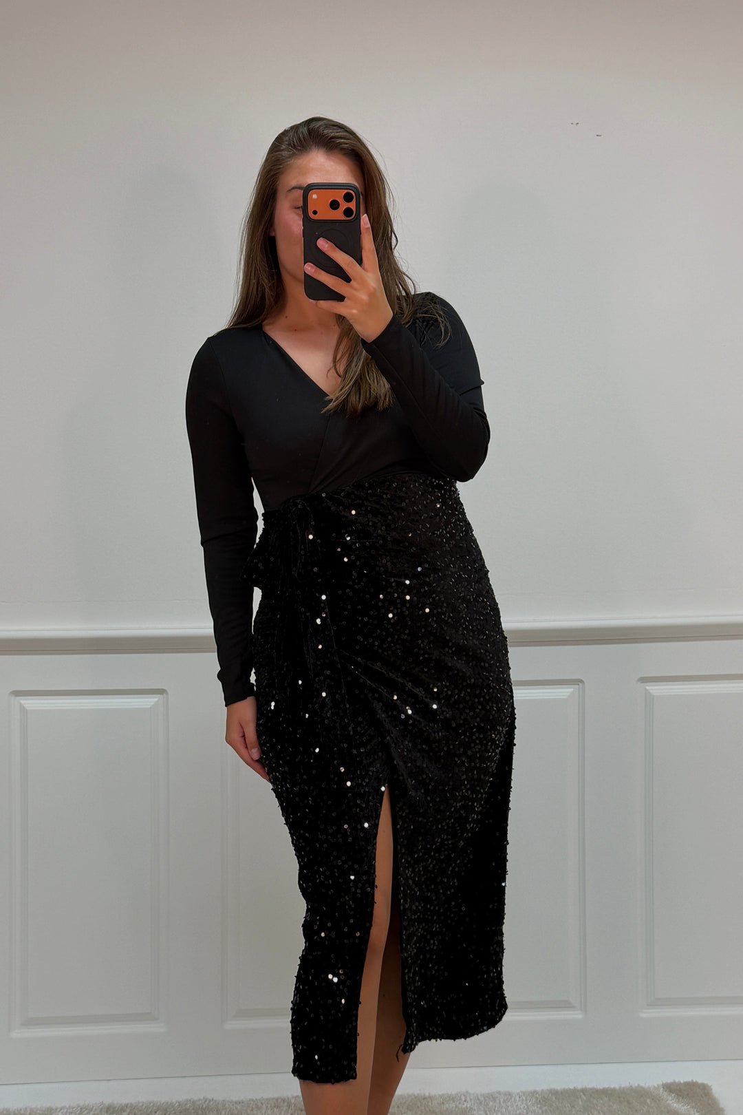 A-bee - Viviana dress - Black Kjoler 