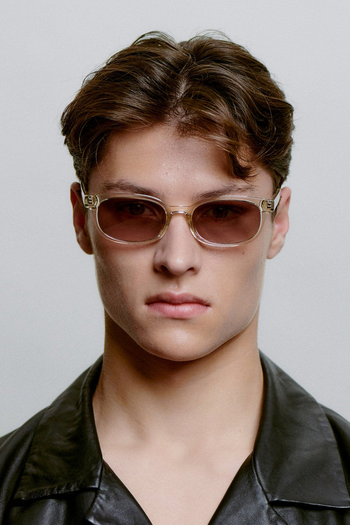 A. Kjærbede - Charlie KL2605 - Ecru Transparent Solbriller 