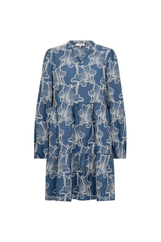 A-View - Adina Dress AV7098 - 286 - Denim Blue