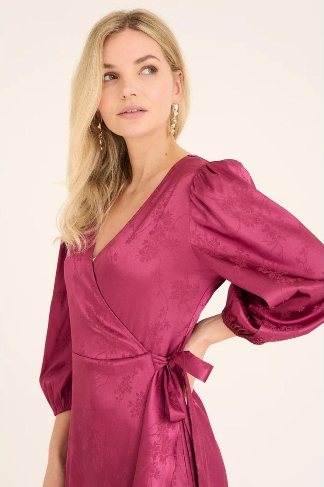 A-View - Camino Dress AV7019 - 266 - Cabernet