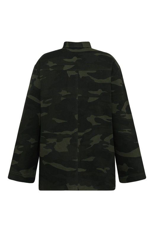 A-View - Camo Jacket AV8127 - 863 - Army/Black Shorts 