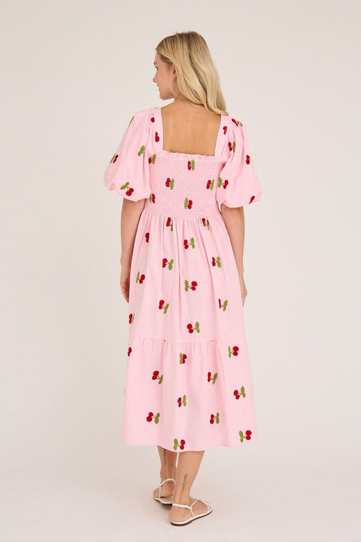 A-View - Cheri Fruit Dress AV4850 - 255 - Rose/Red