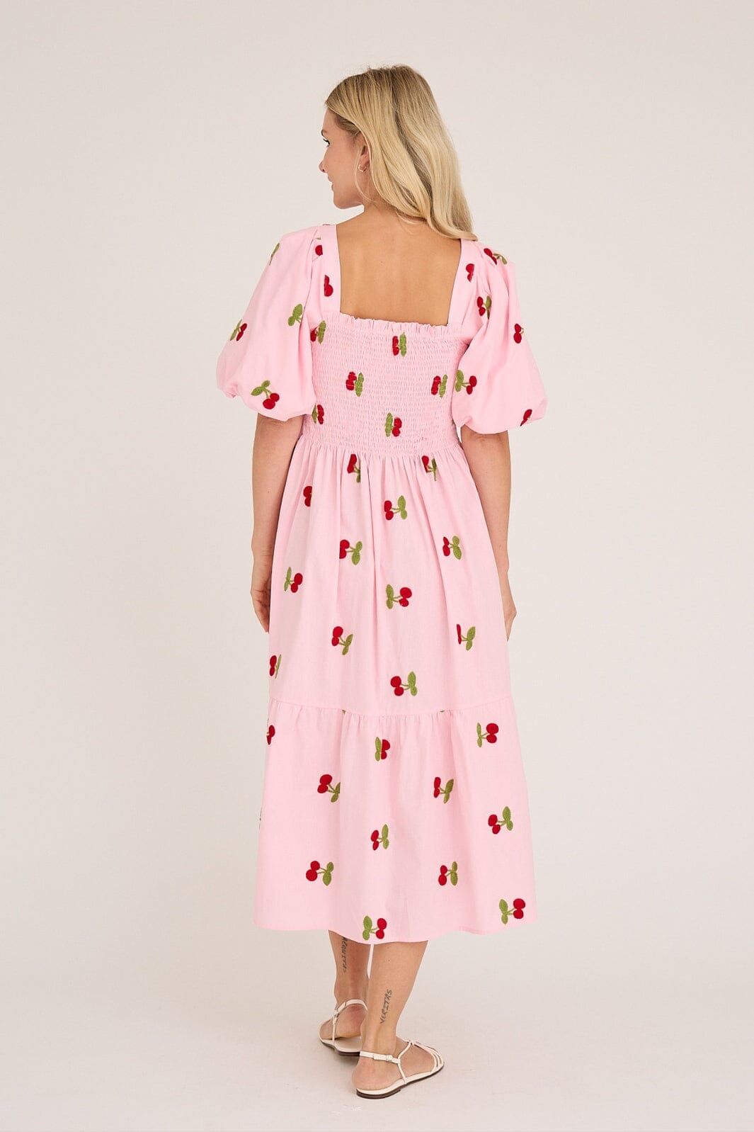 A-View - Cheri Fruit Dress AV4850 - 255 - Rose/Red