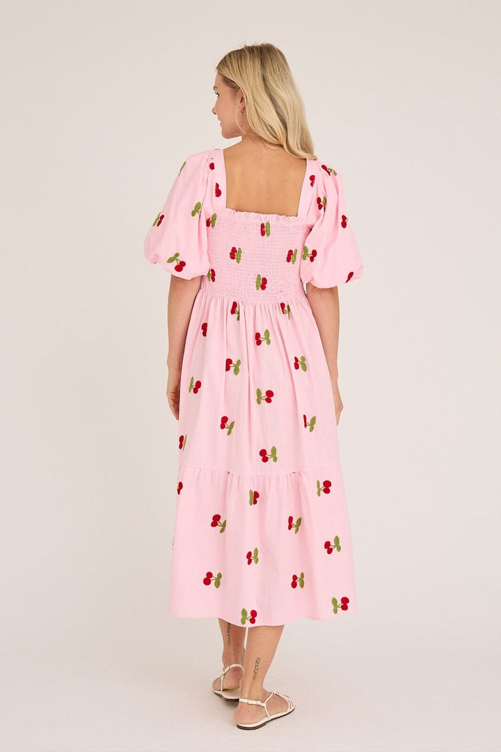 A-View - Cheri Fruit Dress AV4850 - 255 - Rose/Red