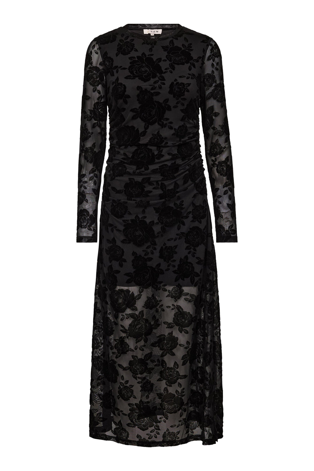 A-View - Claudine Dress AV7001 - 999 - Black Kjoler 