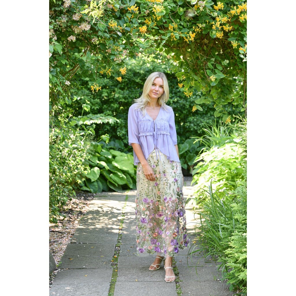 A-View - Eloise Blouse AV8015 - 301 - Lilac Bluser 