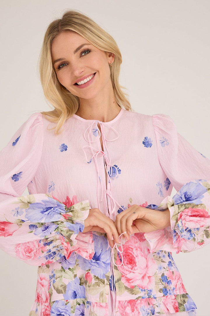 A-View - Fleur Blouse AV8132 - 258 - Rose/Pink
