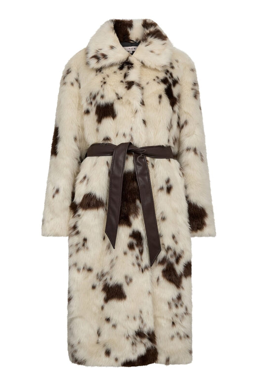 A-View - Kolvina Coat AV6032 - 193 - Brown/White