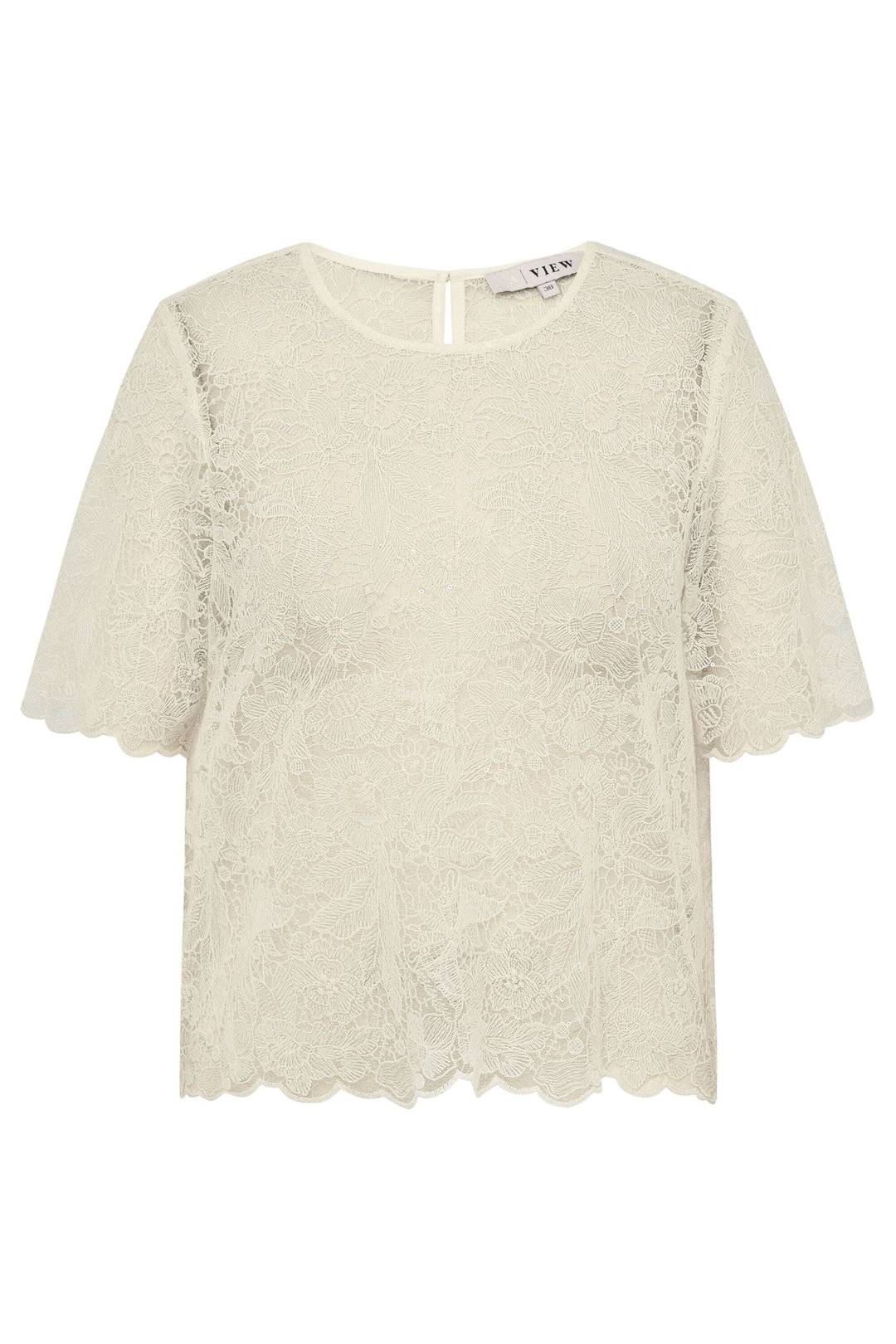 A-View - Lacia Blouse AV7042 - 005 - Off White Bluser 
