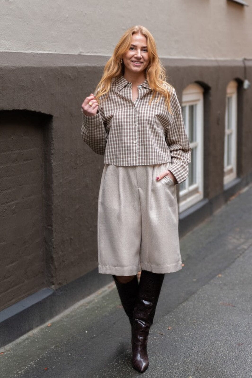 A-View - Sanni AV6682 - 117 - Brown Skjorter 