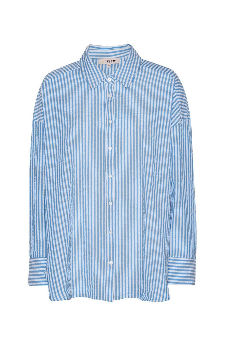 A-View - Sonja Shirt - 687 Navy/White