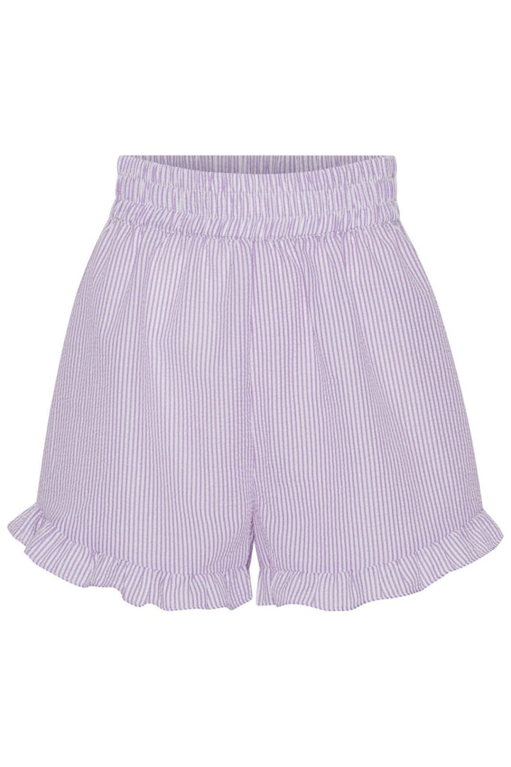 A-View - Sonja Shorts - 116 Purple/White