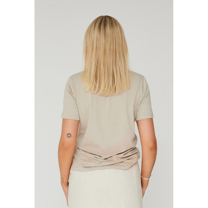 A-VIEW - Stabil Top S/S - 008 Beige