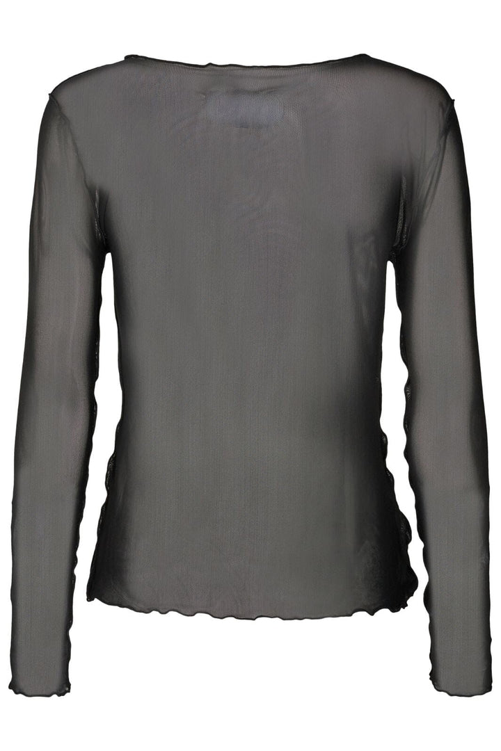 Amazing Basic - Anna-Mesh-Top - Black