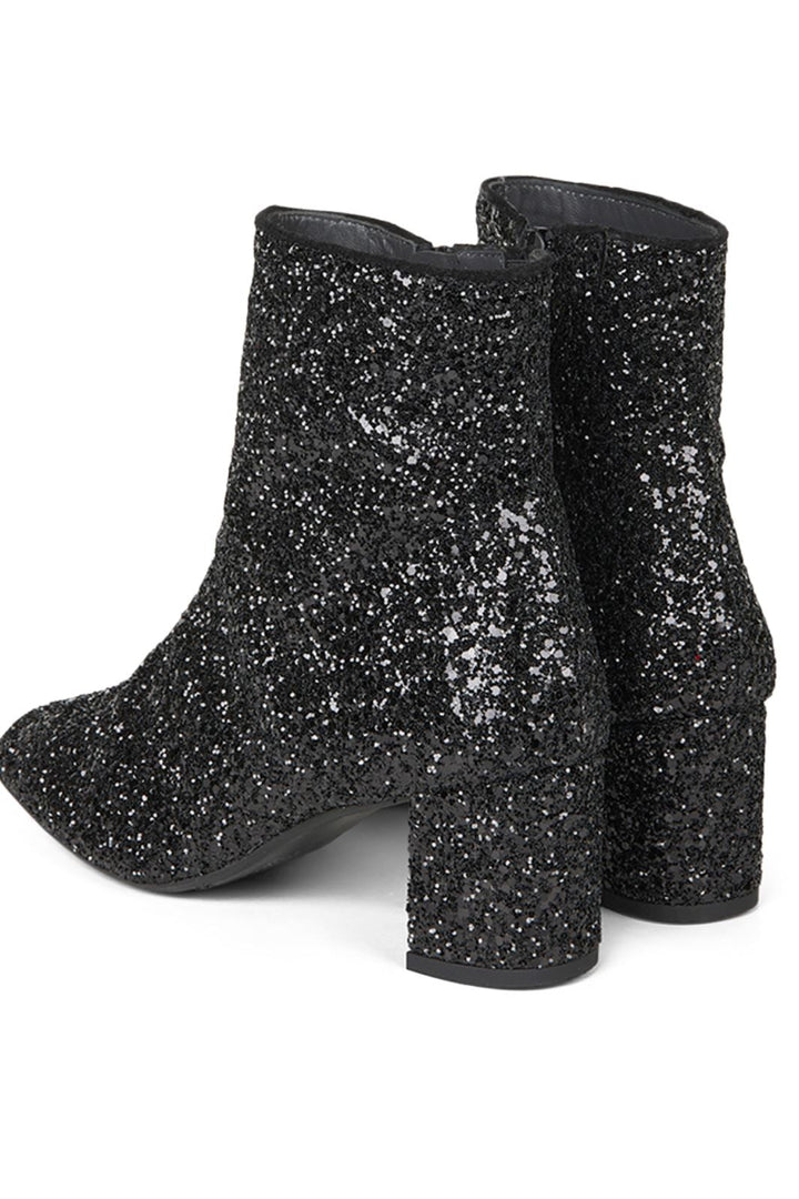 Angulus - Block heel boot with zipper - 8135