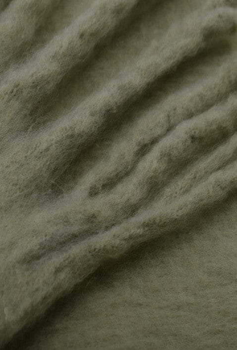 Anobel Copenhagen - Thick Plain Scarf E-71800 - Kaki