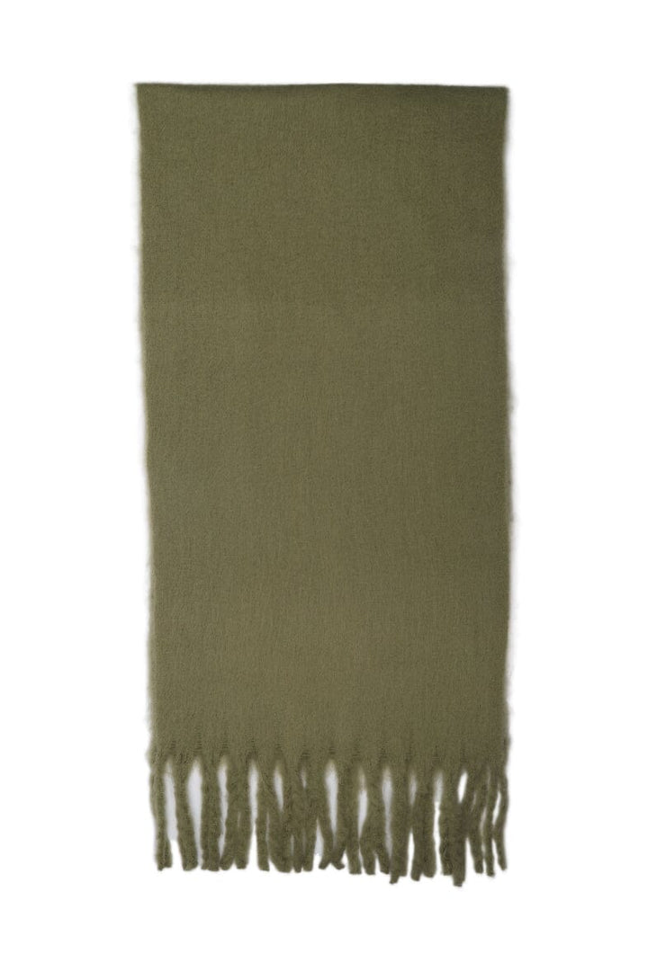 Anobel Copenhagen - Thick Plain Scarf E-71800 - Kaki
