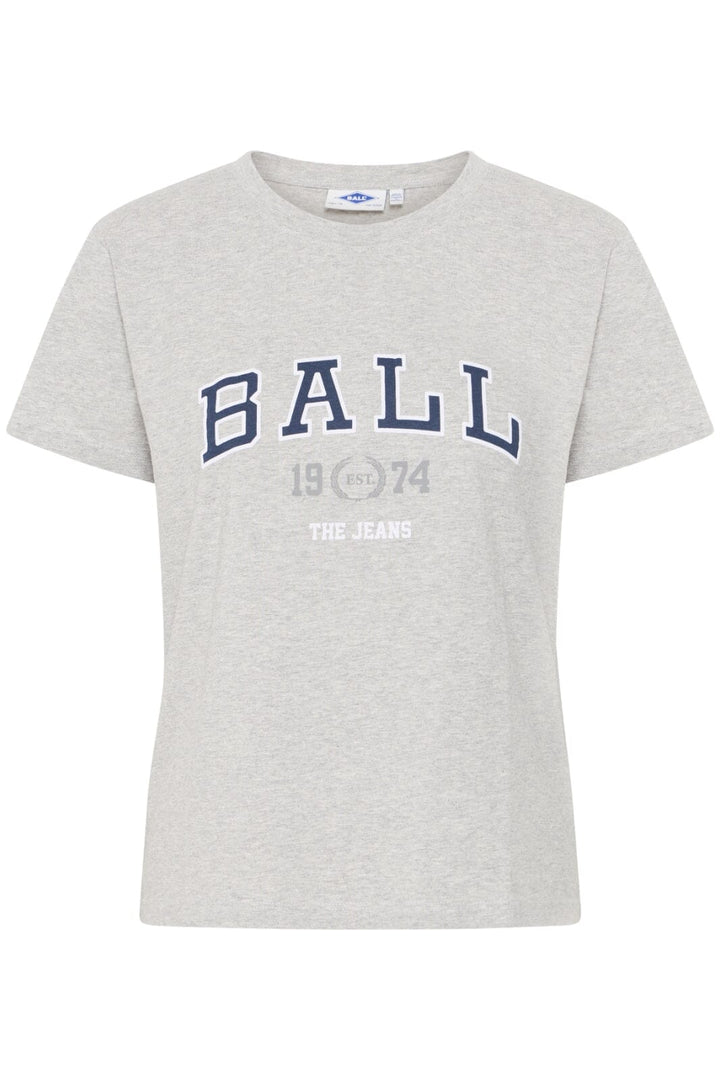 Ball - Basatino Tshirt 50405153 - 204054 Medium Grey Melange