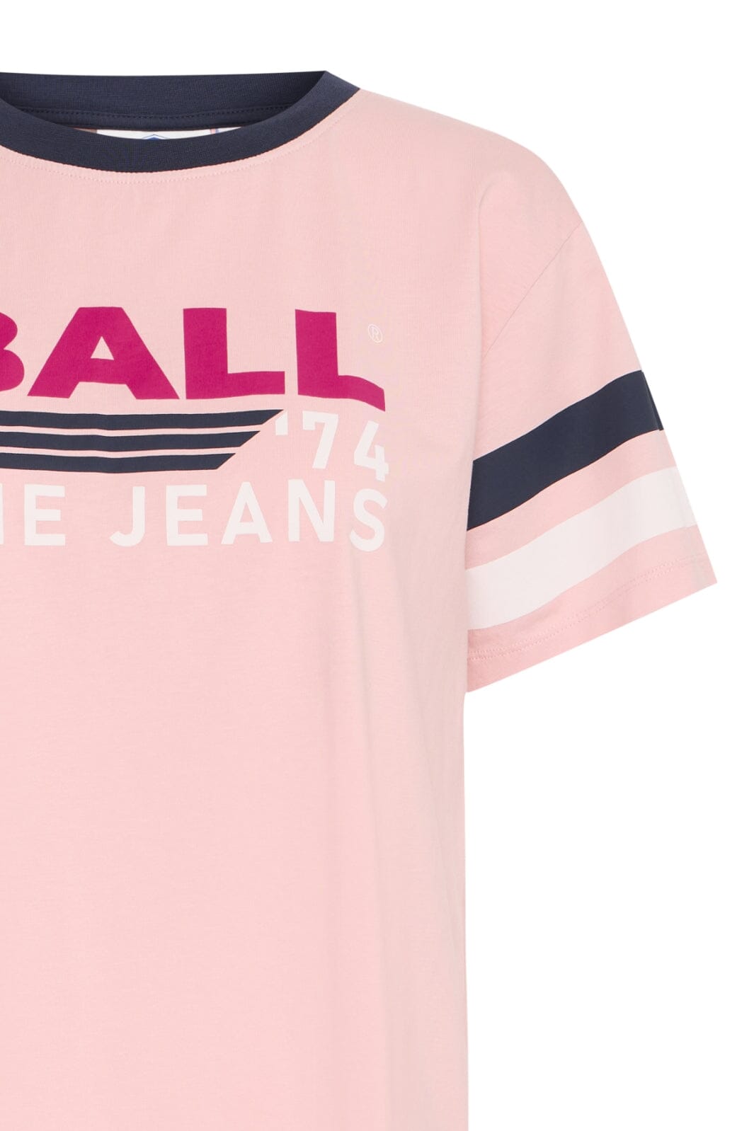 Ball - Basilvio Tshirt - 141904 Pink Dolphin