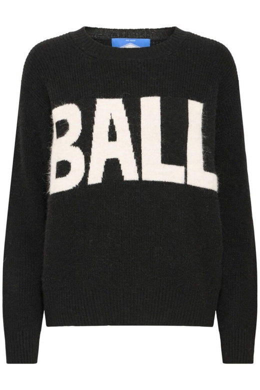 Ball - Bastacy Rib Logo Pullover 50405353 - 193911 - Black