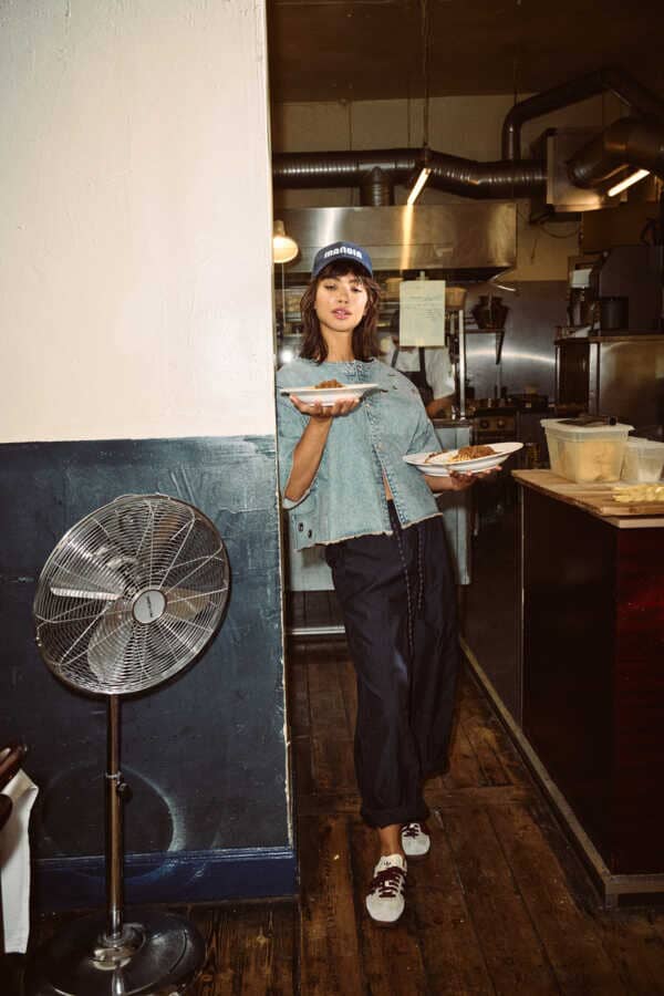 Ball - Bastella Curve Pant 50408018 - 193922 - Sky Captain Bukser 