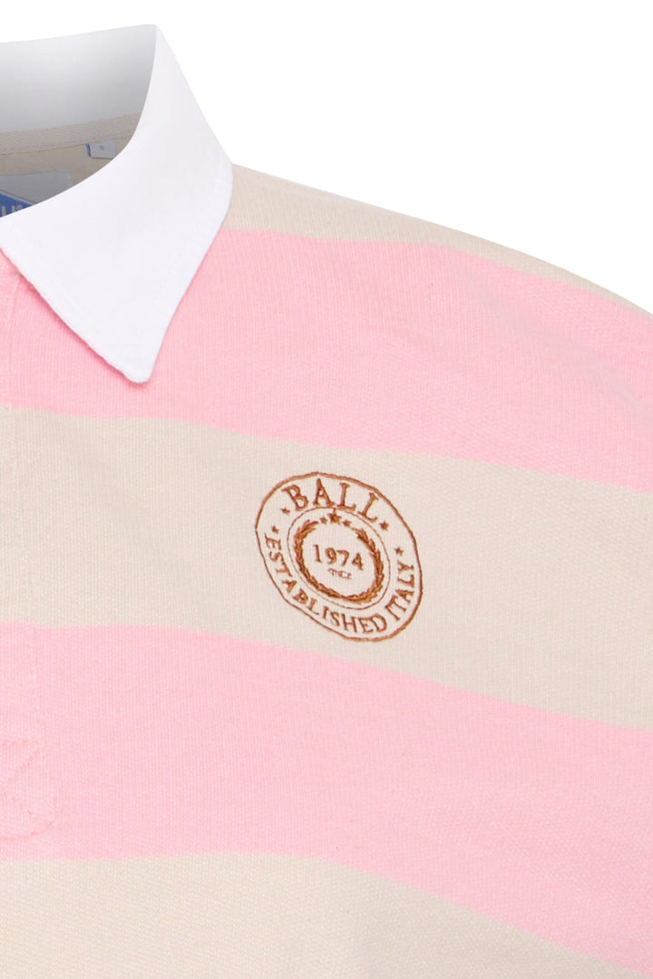 Ball - Bazambrotta Ls Polo - 141904 Pink Dolphin