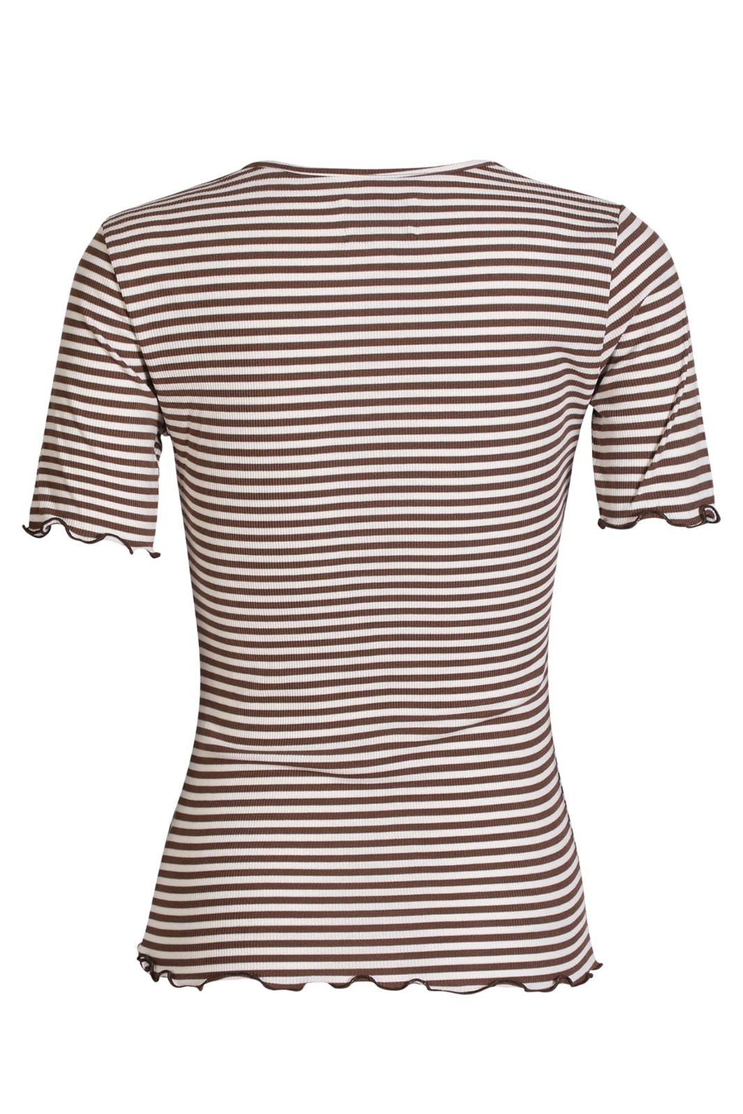 Liberte - Natalia-Ss-Blouse 9971 - Brown Creme Stripe