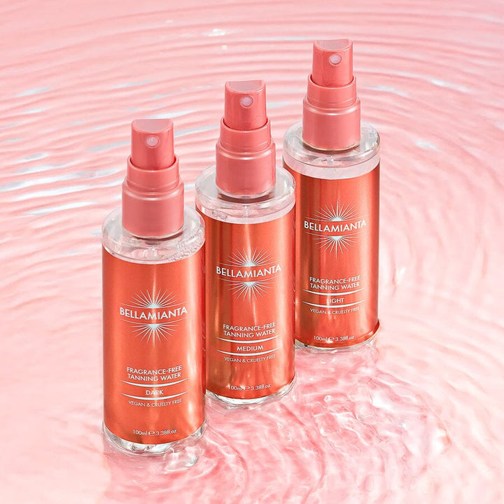 Bellamianta - Fragrance Free Tanning Water - Dark