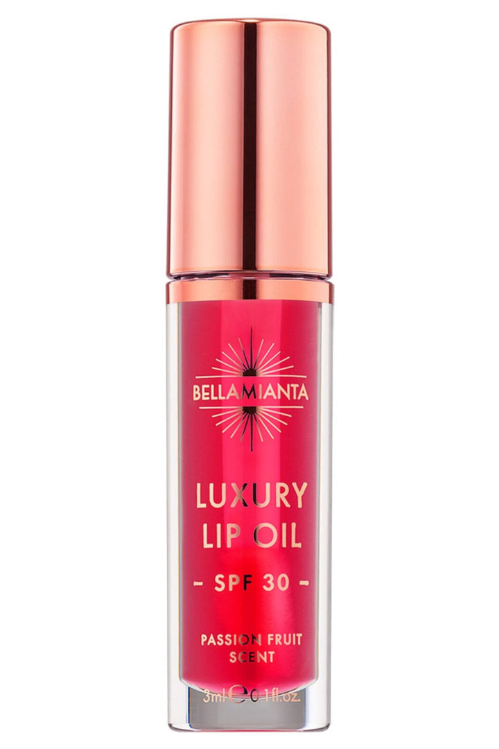 Bellamianta - Luxury Lip Oil SPF30 - Rasberry