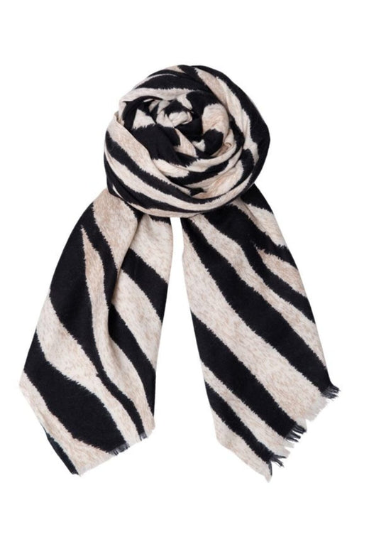 Black Colour - Bcalvida Winter Scarf 208413 - Creme Tørklæder 