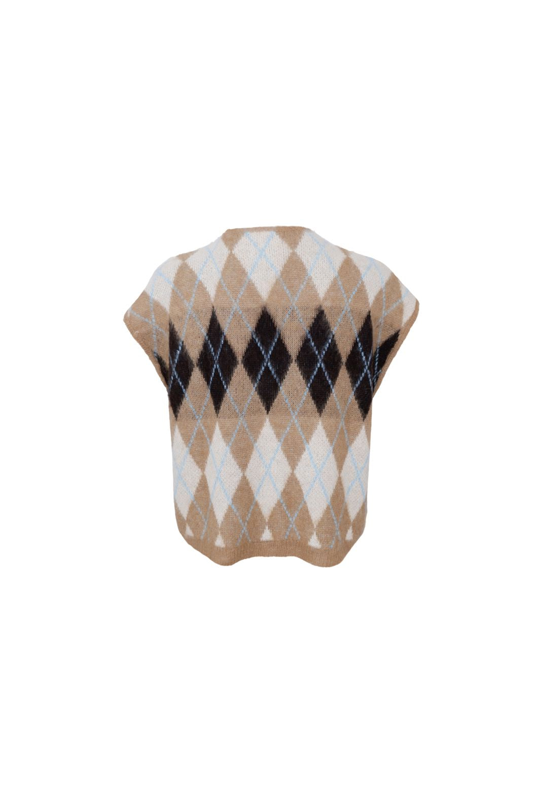 Black Colour - Bcalvina Knit Vest 41236 - Latte