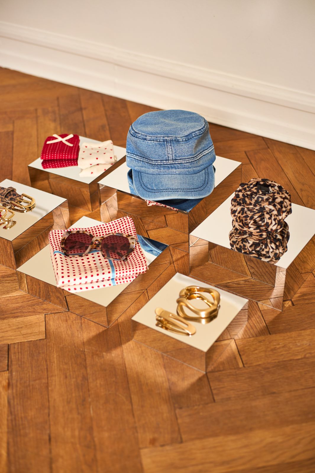 Black Colour - Bcamarin Mini Scarf 3668 - Creme