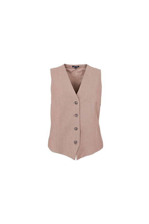 Black Colour - Bcamina Tailored Vest 41237 - Latte
