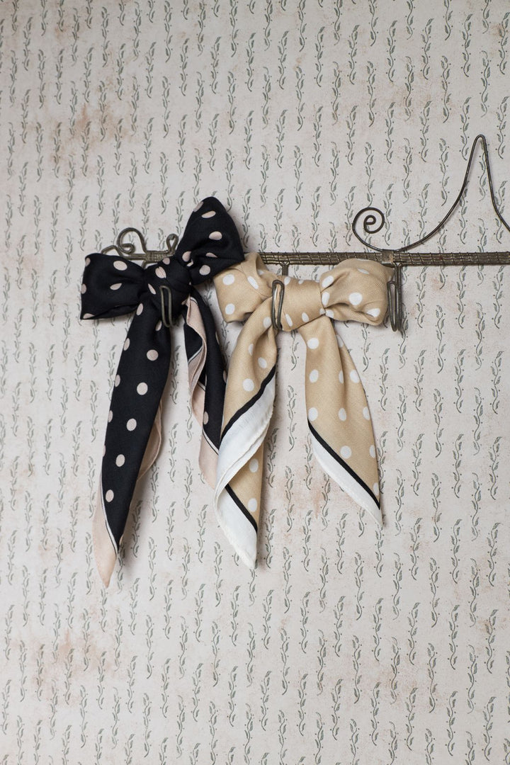 Black Colour - Bcanneli Mini Scarf 3652 - Black