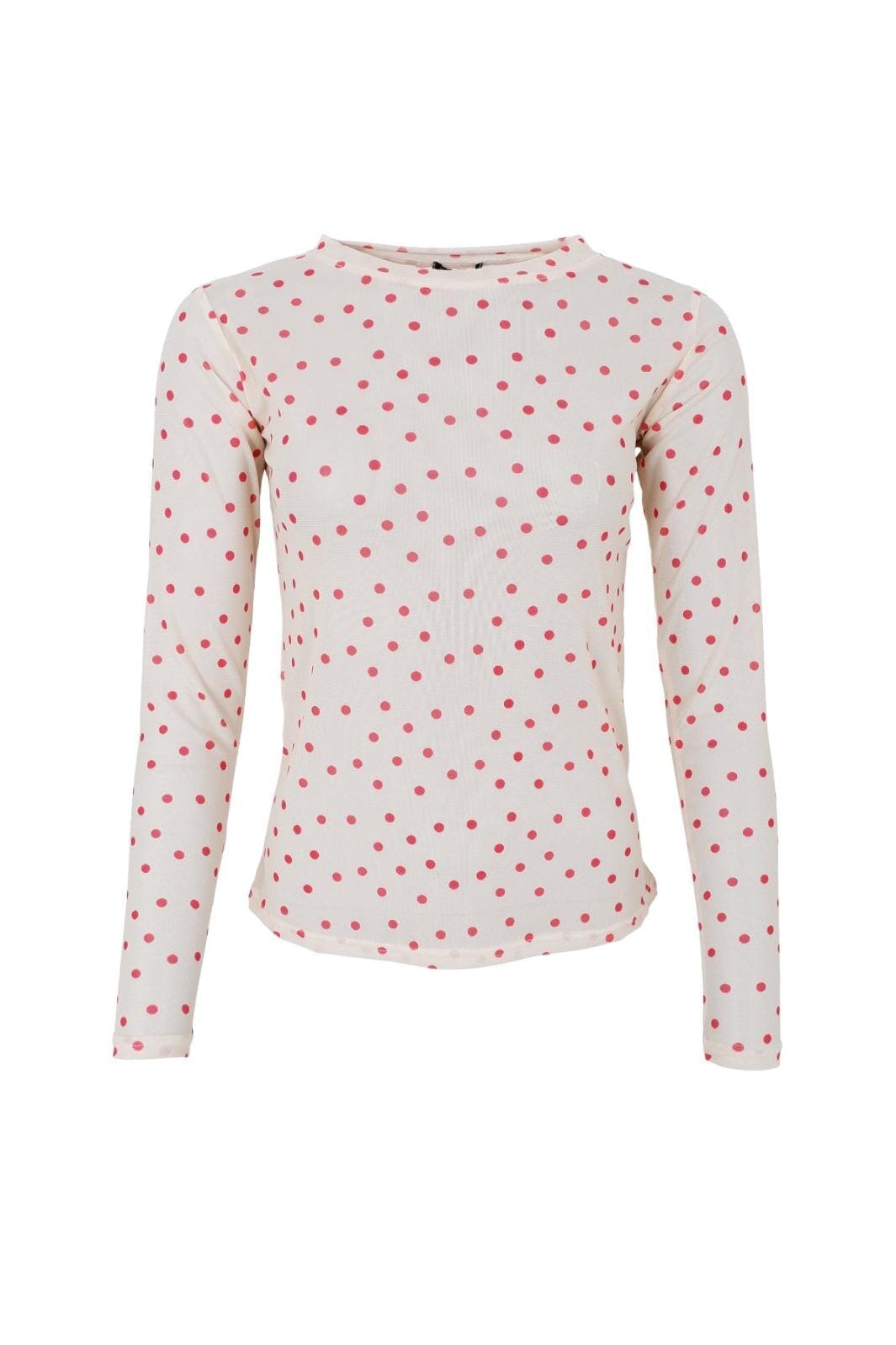 Black Colour - Bcannie Mesh Blouse 3846 - Shirts - Red Dot Bluser 