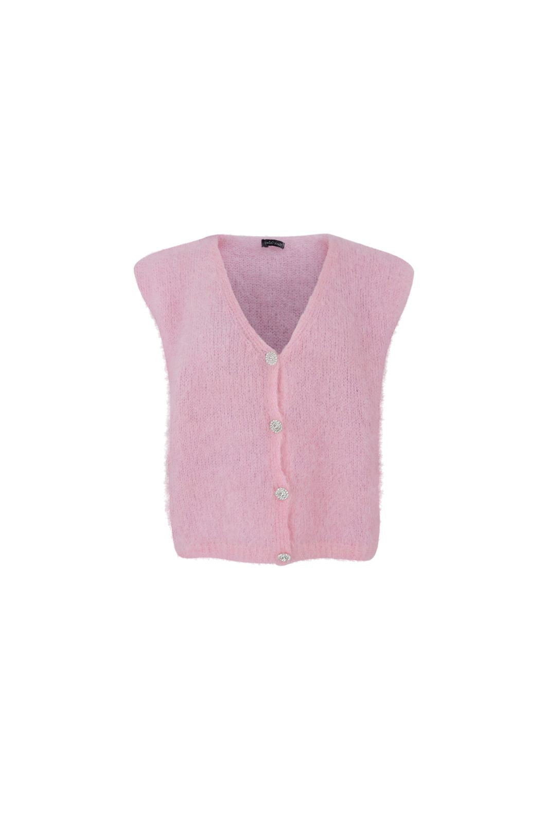 Black Colour - Bcbjoerk Knit Vest 1250 - Rose