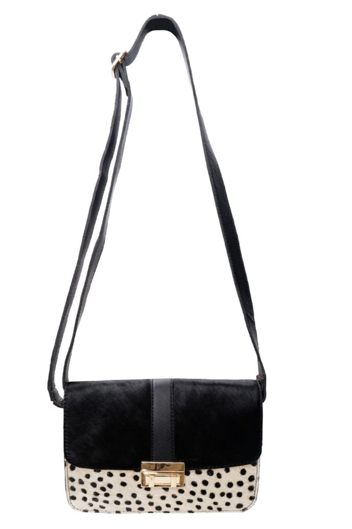 Black Colour - Bccamila Crossover Bag - Dot Comb