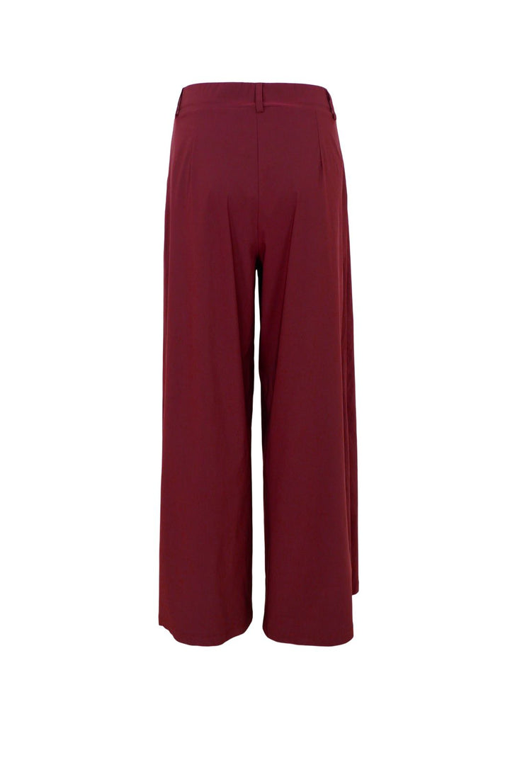 Black Colour - Bcdavina Wideleg Pant 40865 - Plum