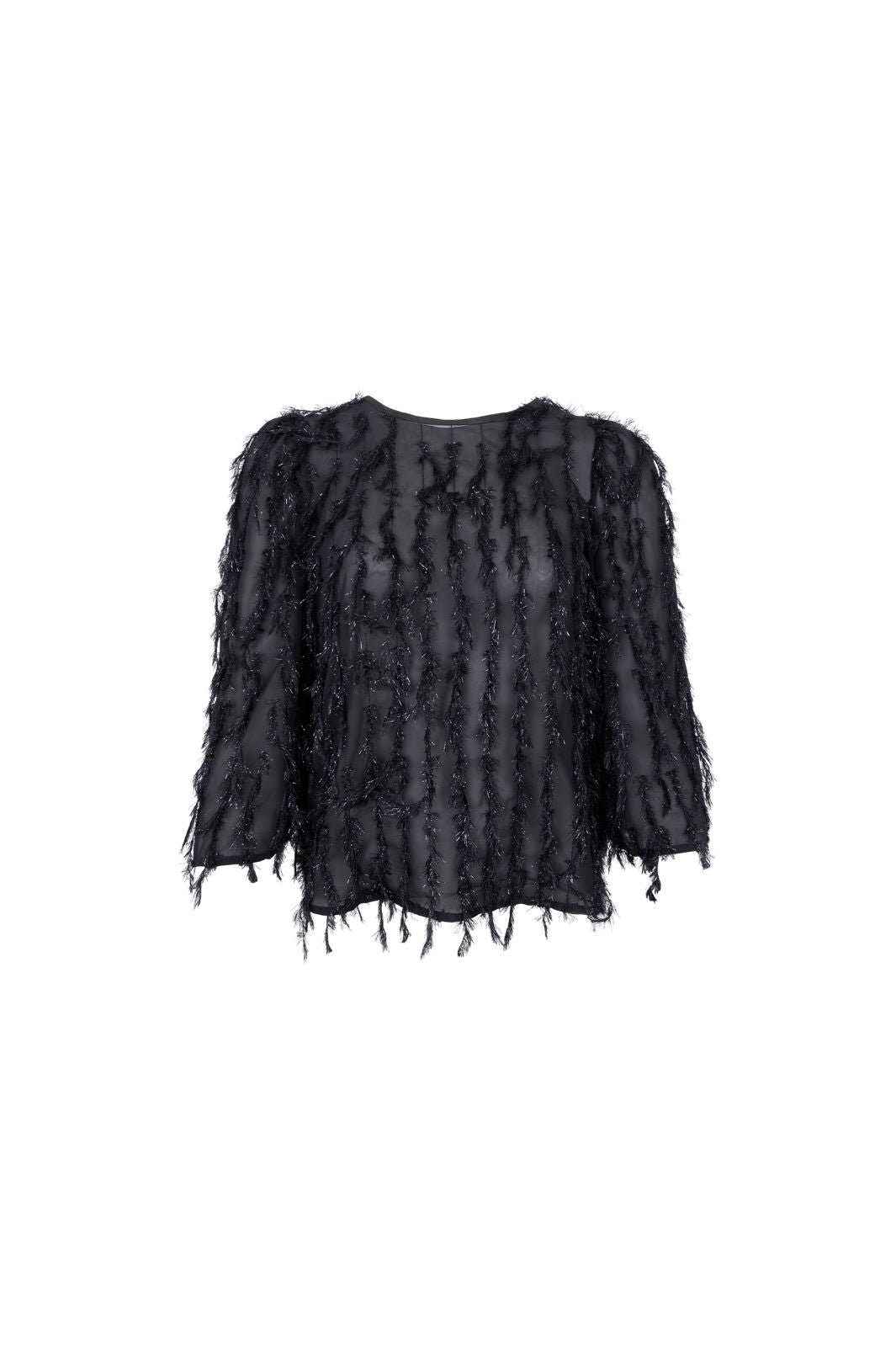 Black Colour - Bcdebra Blouse 41341 - Black