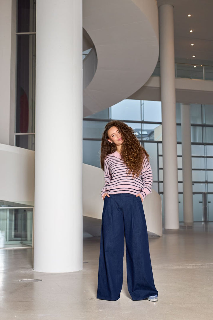 Black Colour - Bcdenice Wideleg Pant 41062 - Denim