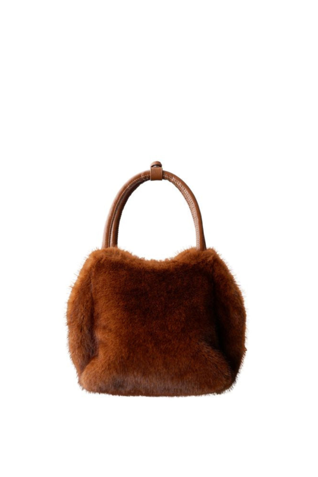 Black Colour - Bceliza Soft Tote Bag 9392 - Mocca