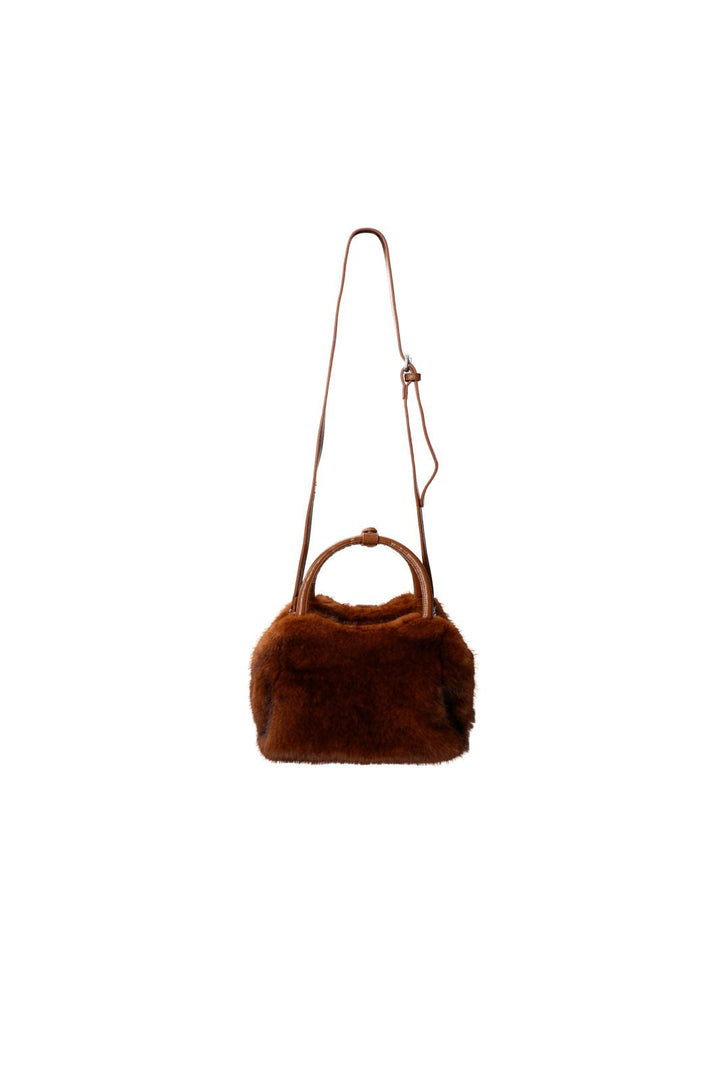 Black Colour - Bceliza Soft Tote Bag 9392 - Mocca