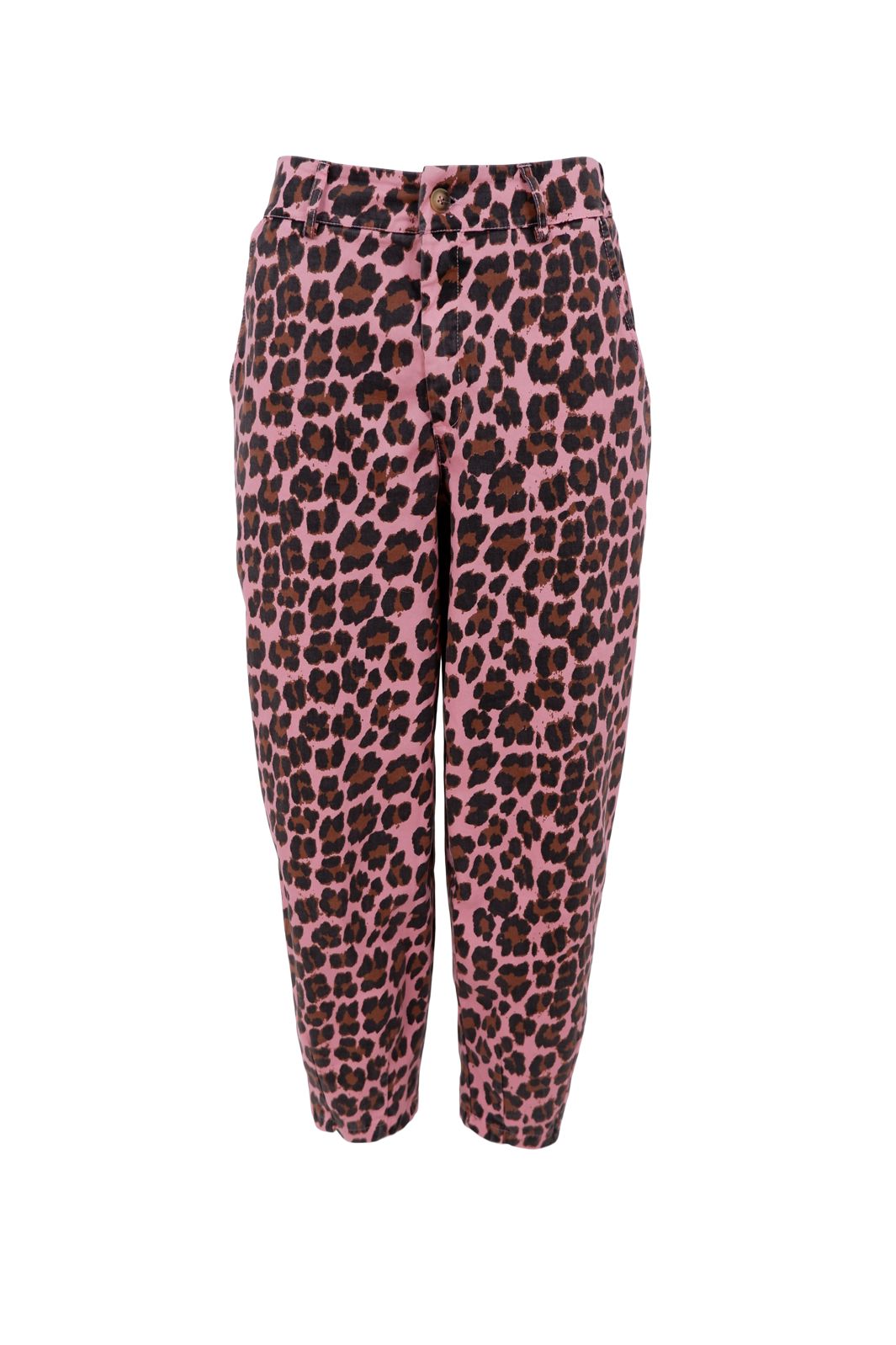 Black Colour - Bcellie Barrel Pant 41092 - Pink Leo