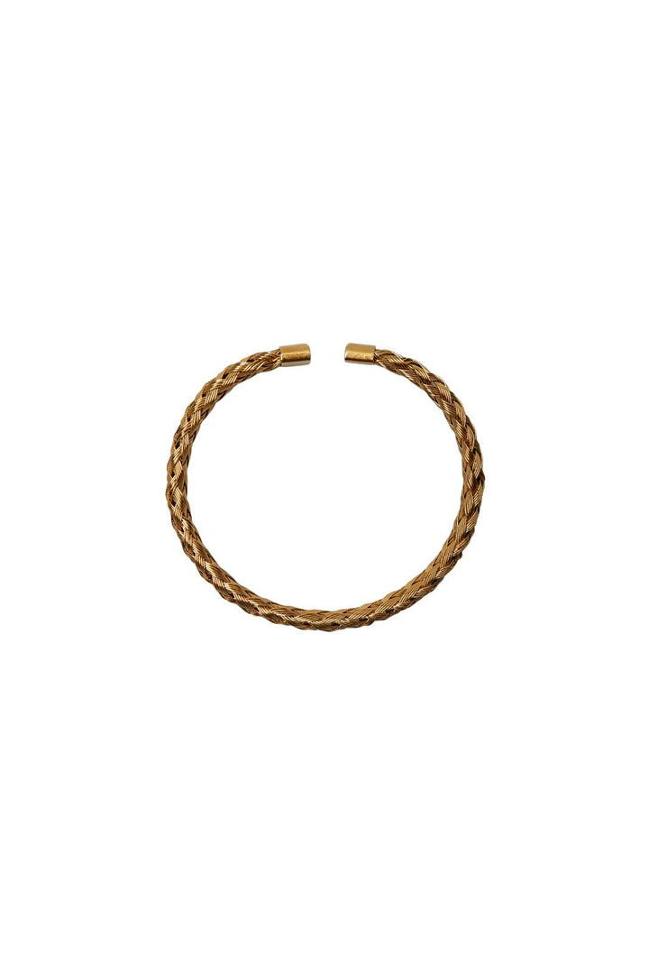 Black Colour - Bcelma Bracelet 4430 - Gold Coloured