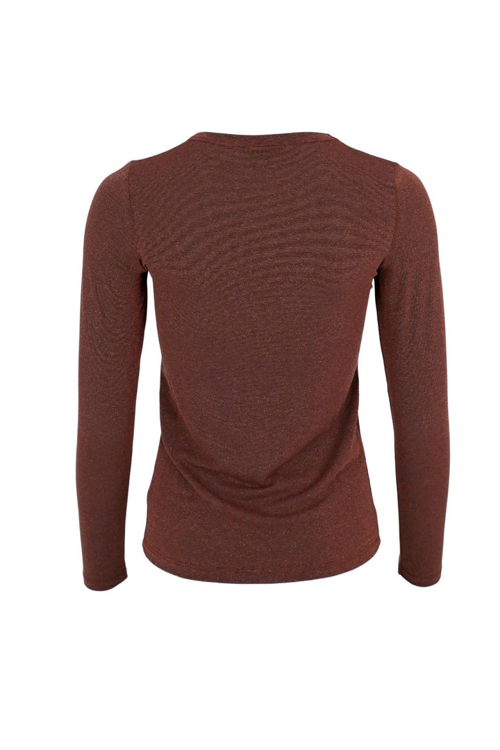 Black Colour - Bcfaye Lurex Blouse - Coffee