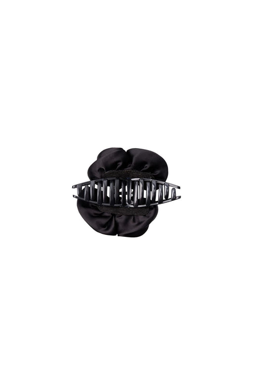 Black Colour - Bcfina Flower Hair Claw 6067 - Black