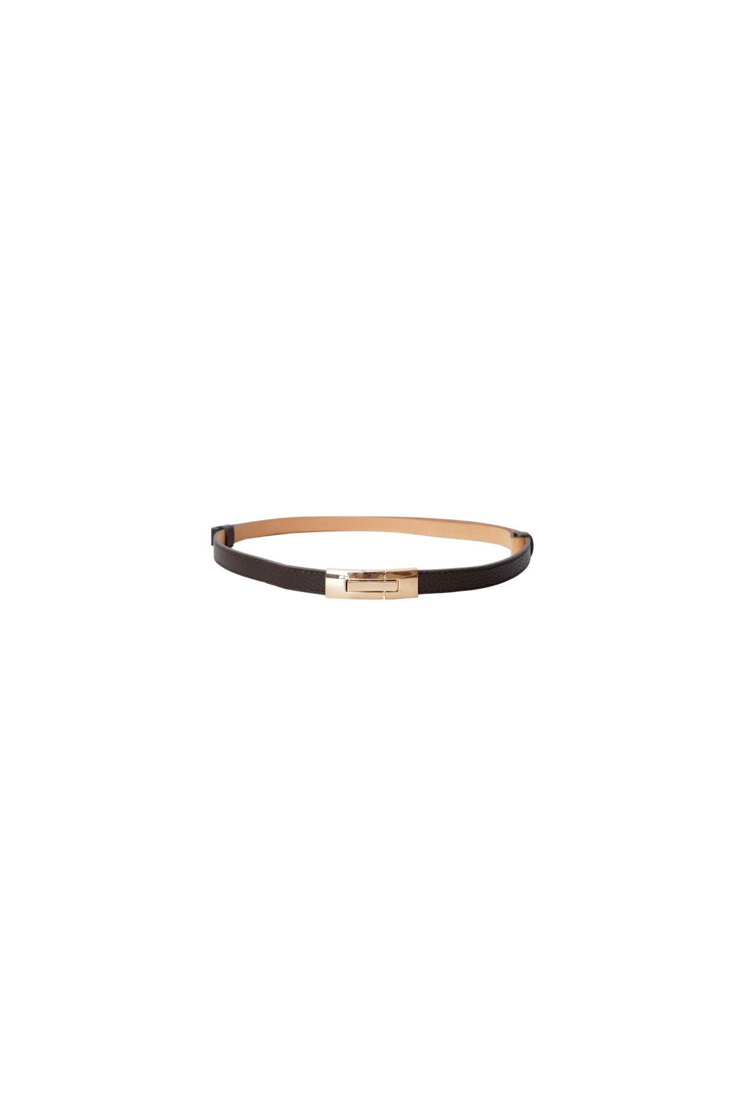 Black Colour - Bchazel Belt 10337 - Mocca