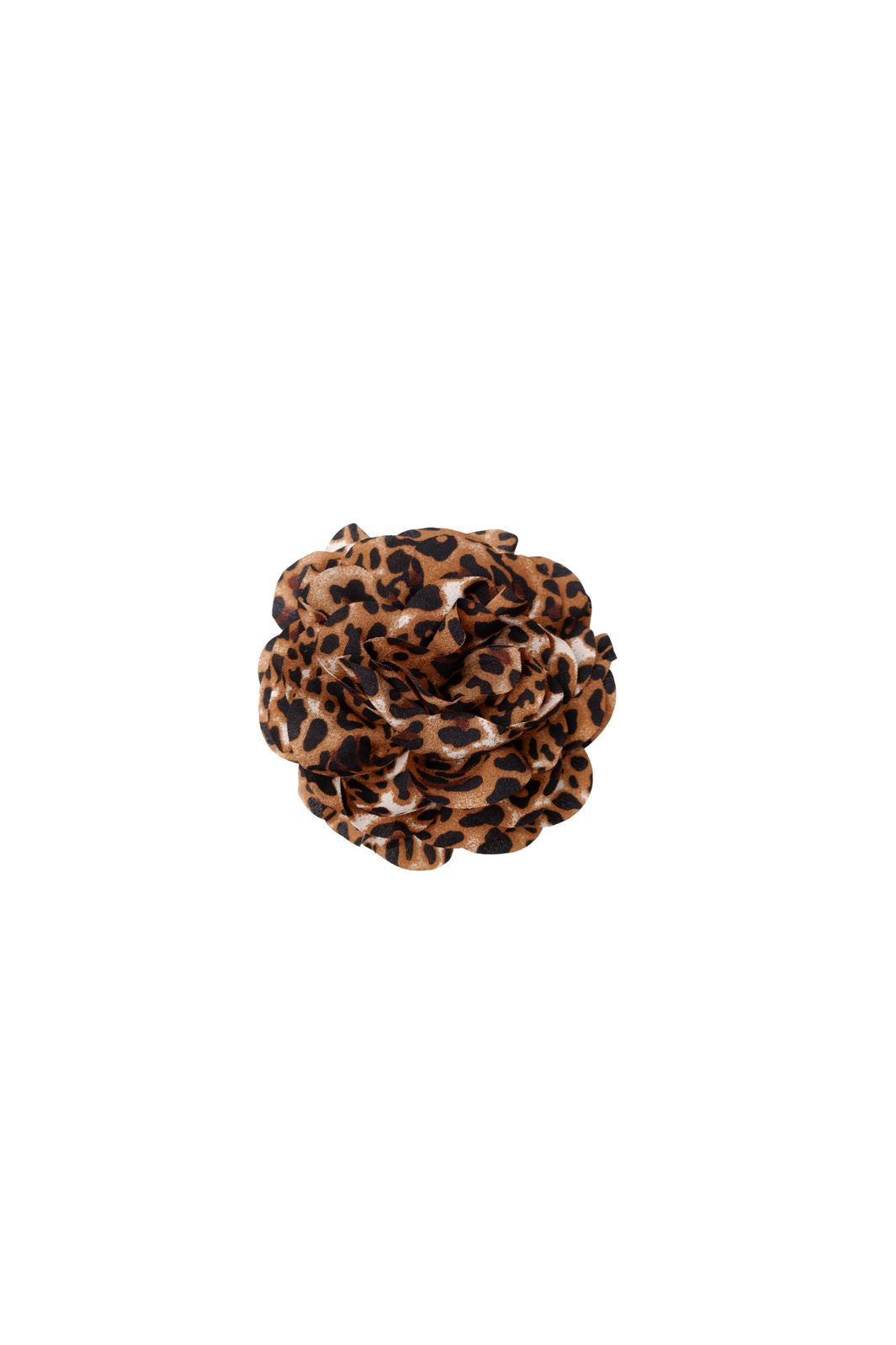 Black Colour - Bcisha Big Flower Hair Claw 6092 - Leo