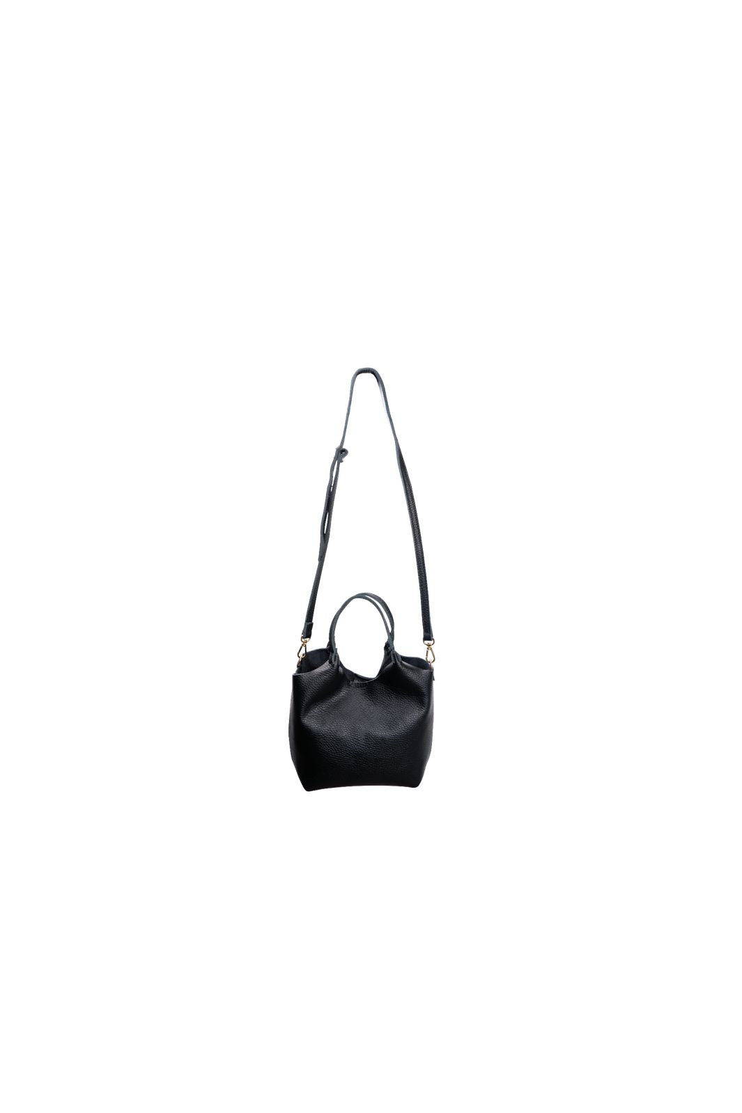 Black Colour - Bcisolde Leather Bag 9364 - Black