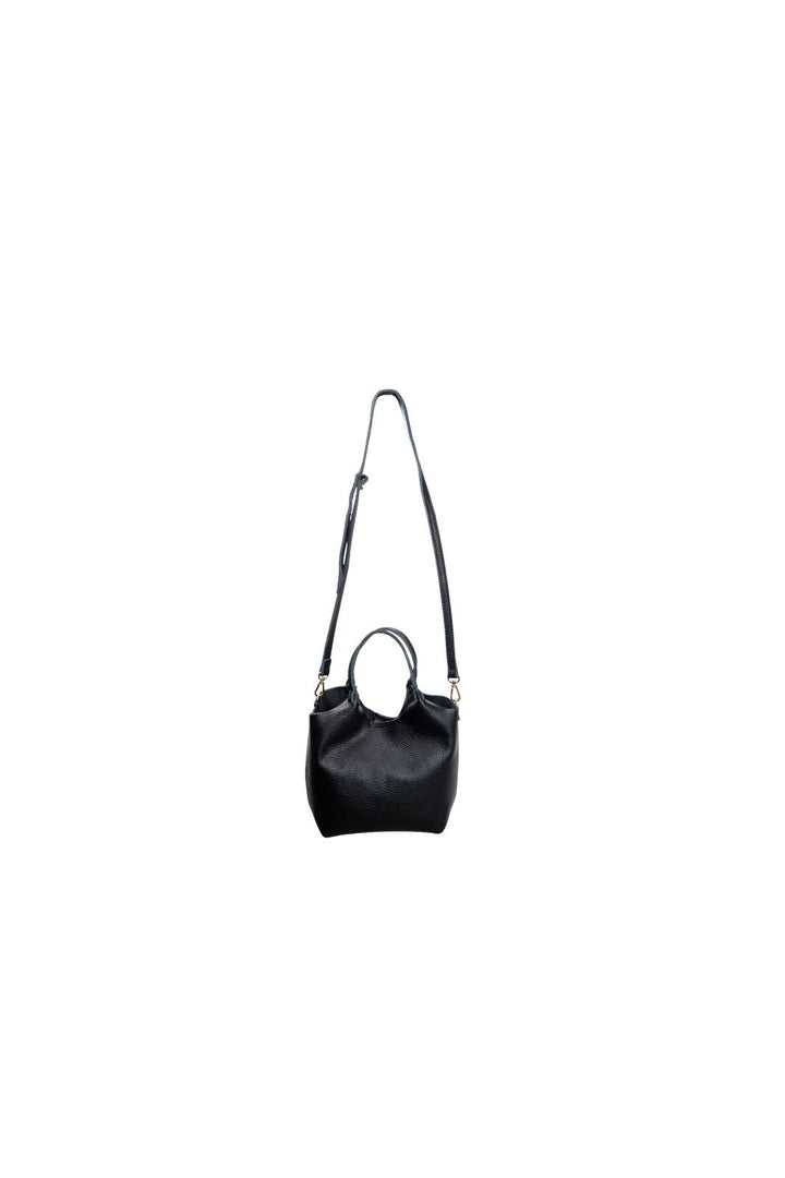 Black Colour - Bcisolde Leather Bag 9364 - Black